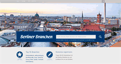 Desktop Screenshot of berlinerbranchen.com